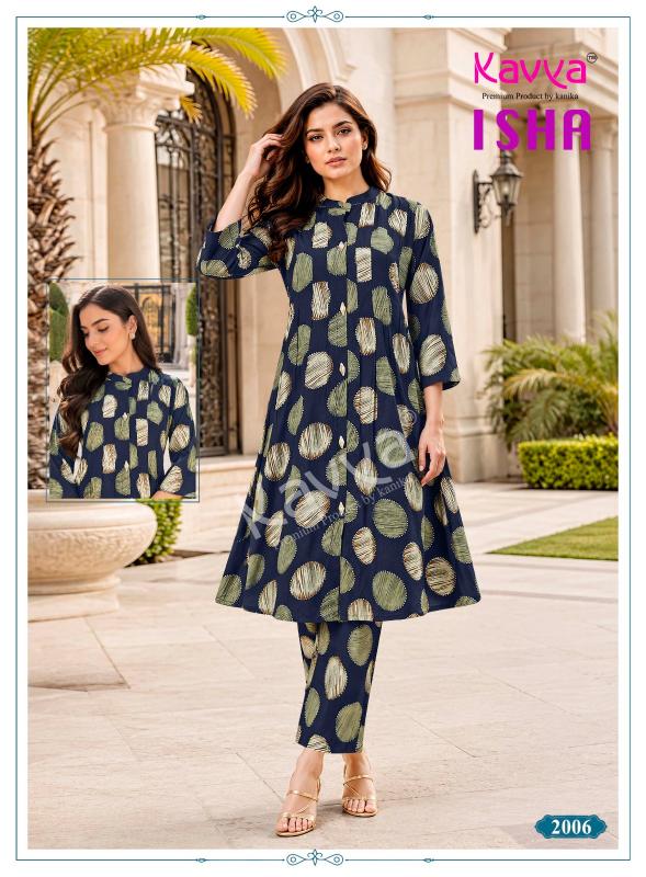 Kavya isha vol 2 branded coord set wholesale in chennai
